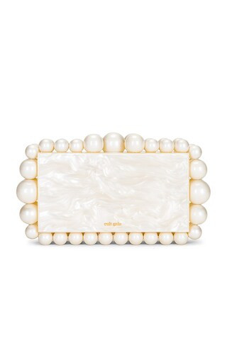 Cult Gaia Eos Clutch in Ivory | FWRD 