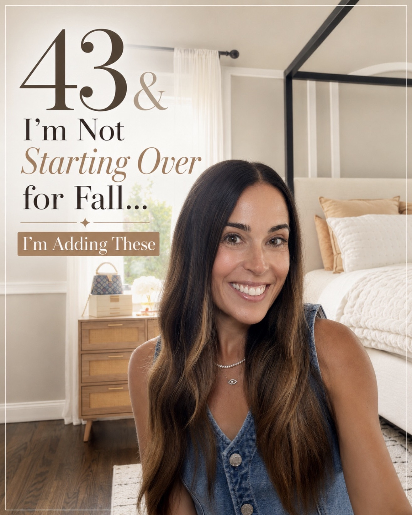 43 & I’m not starting over for fall… I’m just adding a few REALLY good pieces 👀🍂

Think chocolate brown denim, easy flats, comfy pants, sneakers, a great jacket + a couple pieces that make everything you already own feel new again.

Basically: buy less, wear more… but make it cute 😂

💌type “FALL” and I’ll send you everything!
🔗

#LTKSaleAlert #LTKOver40 #LTKSeasonal
