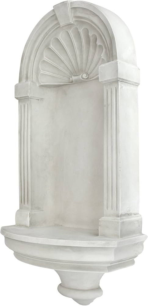 Design Toscano Classical European Style Wall Niche Display Shelf, Large, 30 Inches Tall, Cast Sto... | Amazon (US)