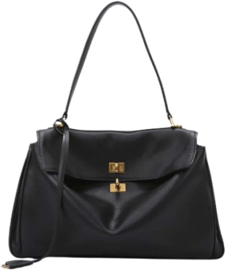 Top Handle Satchel Shoulder Bags Messenger Tote Bag for Ladies 13.8 x 4.3 x 9.5 in | Amazon (US)