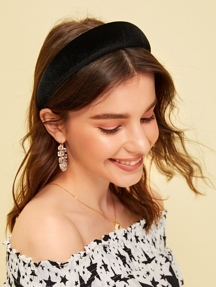 Solid Padded Headband | SHEIN