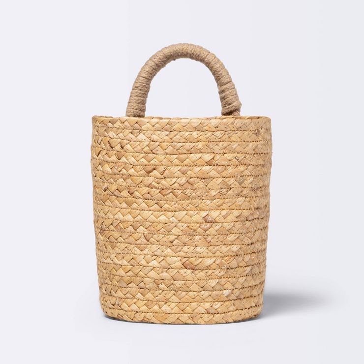 Small Hanging Woven Basket with One Handle - Cloud Island&#8482; | Target