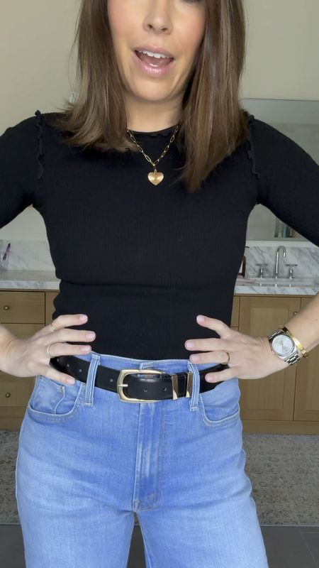 New Amazon find- this $13 belt! I got the silver and gold! 