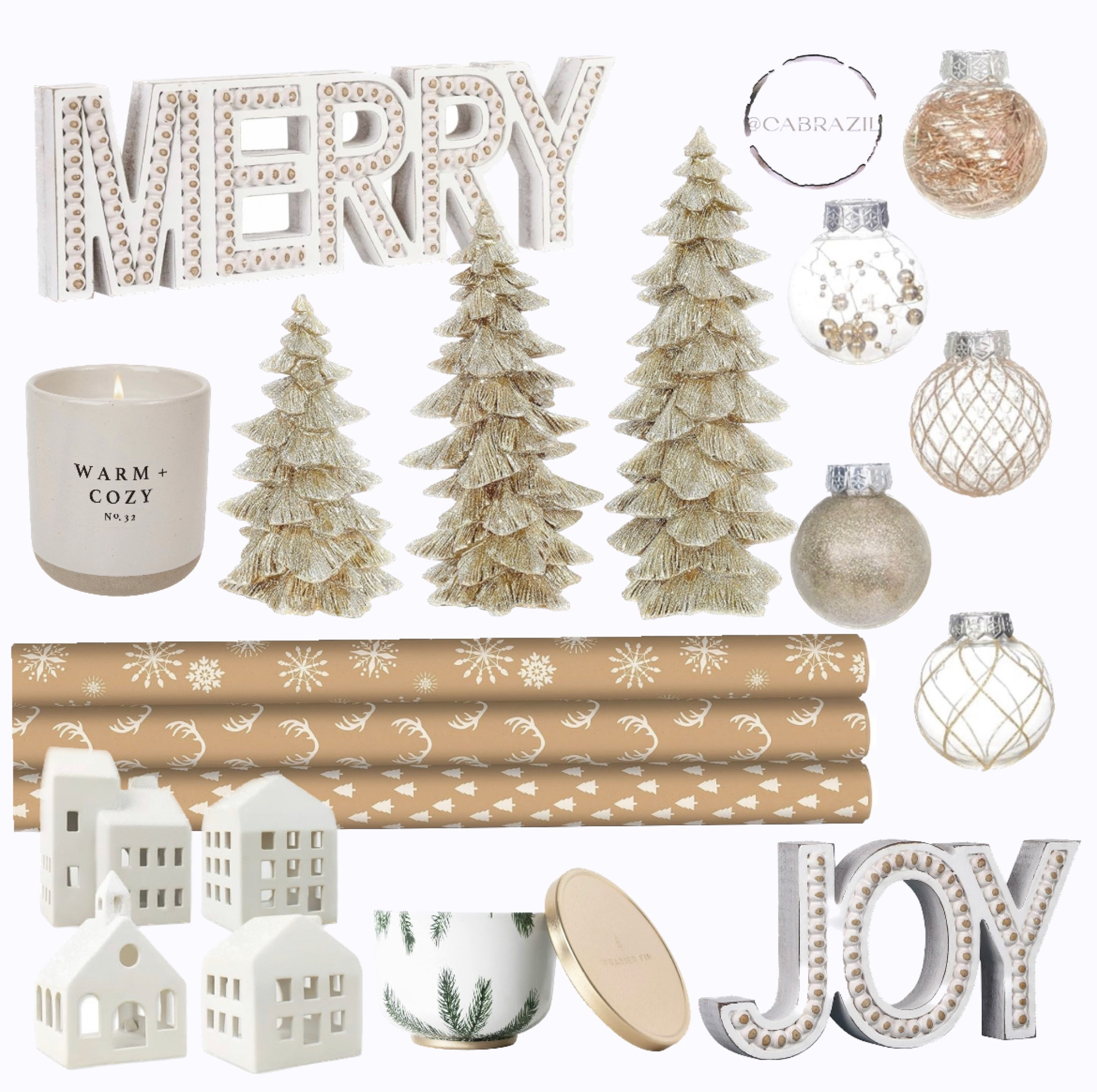 Gold and cream decor is my favorite. Champagne and neutral details are also special to me. I love these Amazon details! 

#LTKHoliday #LTKSeasonal #LTKhome