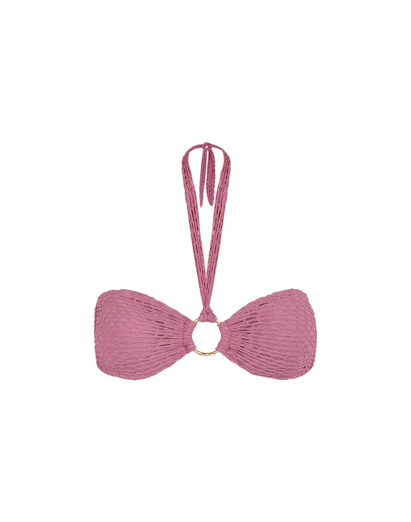 Mesh Ring Bandeau Top - Charming | ViX Swimwear