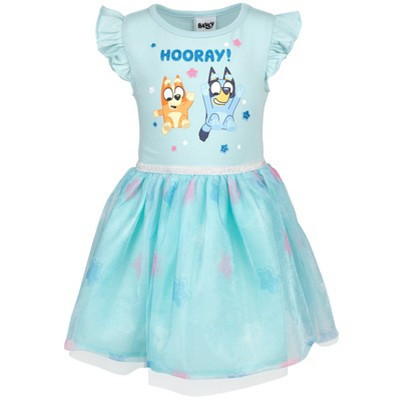Bluey Bingo Big Girls Short Sleeve Dress 10-12 | Target