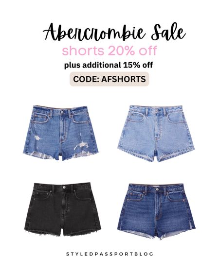 Shorts on sale 20% off PlUS additional 15% off with code AFSHORTS. This is my fav style! 


#abercrombie #shorts #momshorts #momstyle #everydaystyle #summerstyle #outfits #outfitideas #basics #sale #salealert 

#LTKsalealert #LTKstyletip #LTKunder50