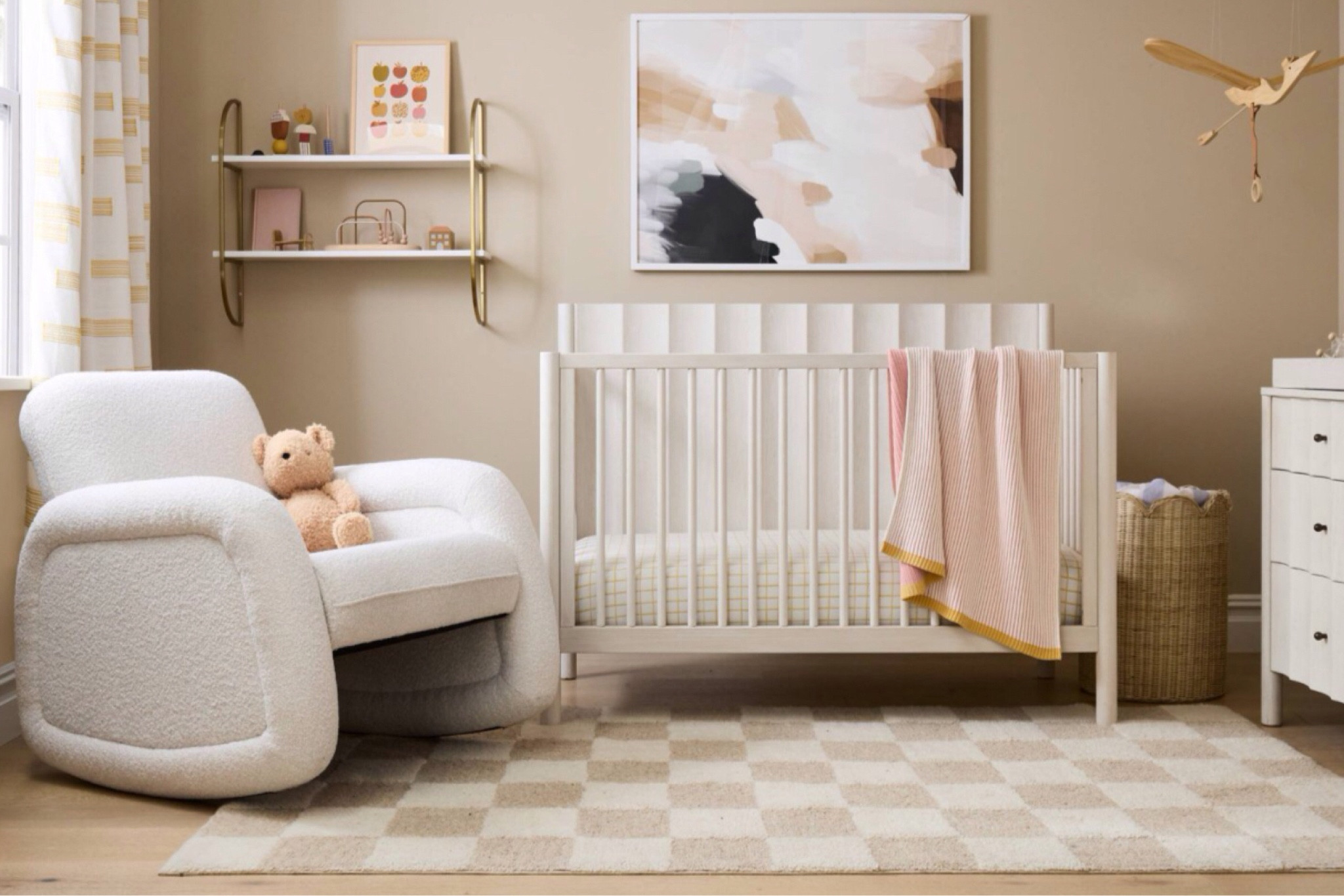 Get the Look | Scalloped Pink Nursery | West Elm Kids

#LTKbaby #LTKhome #LTKkids