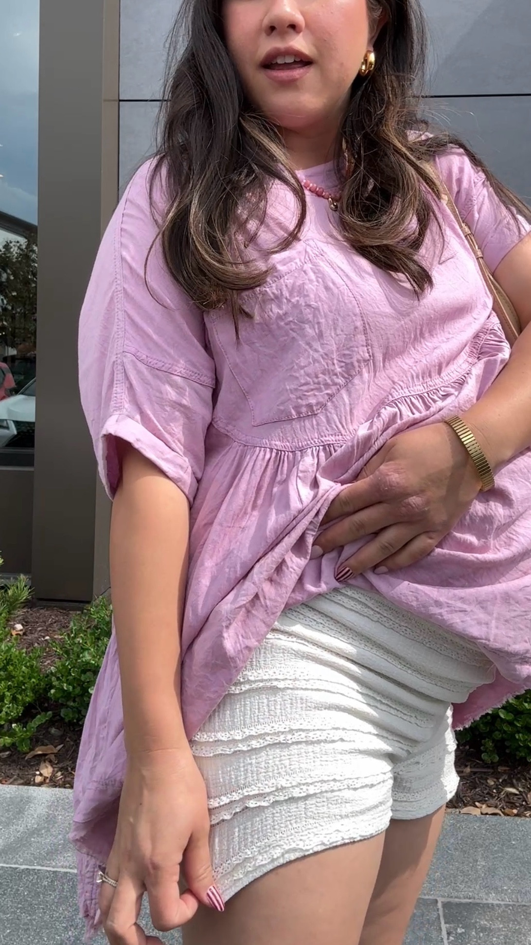 Wearing a size M, they’re soo comfy and stretchy and the cutest pop of lace under your dresses that are too short with a bump! 

#LTKBump