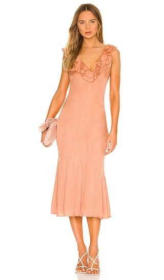Carlin Dress in Clay | Revolve Clothing (Global)