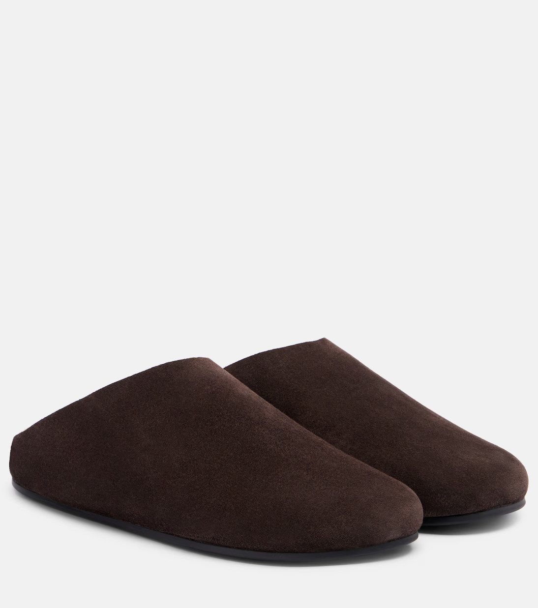 Hudson shearling-lined suede mules | Mytheresa (INTL)