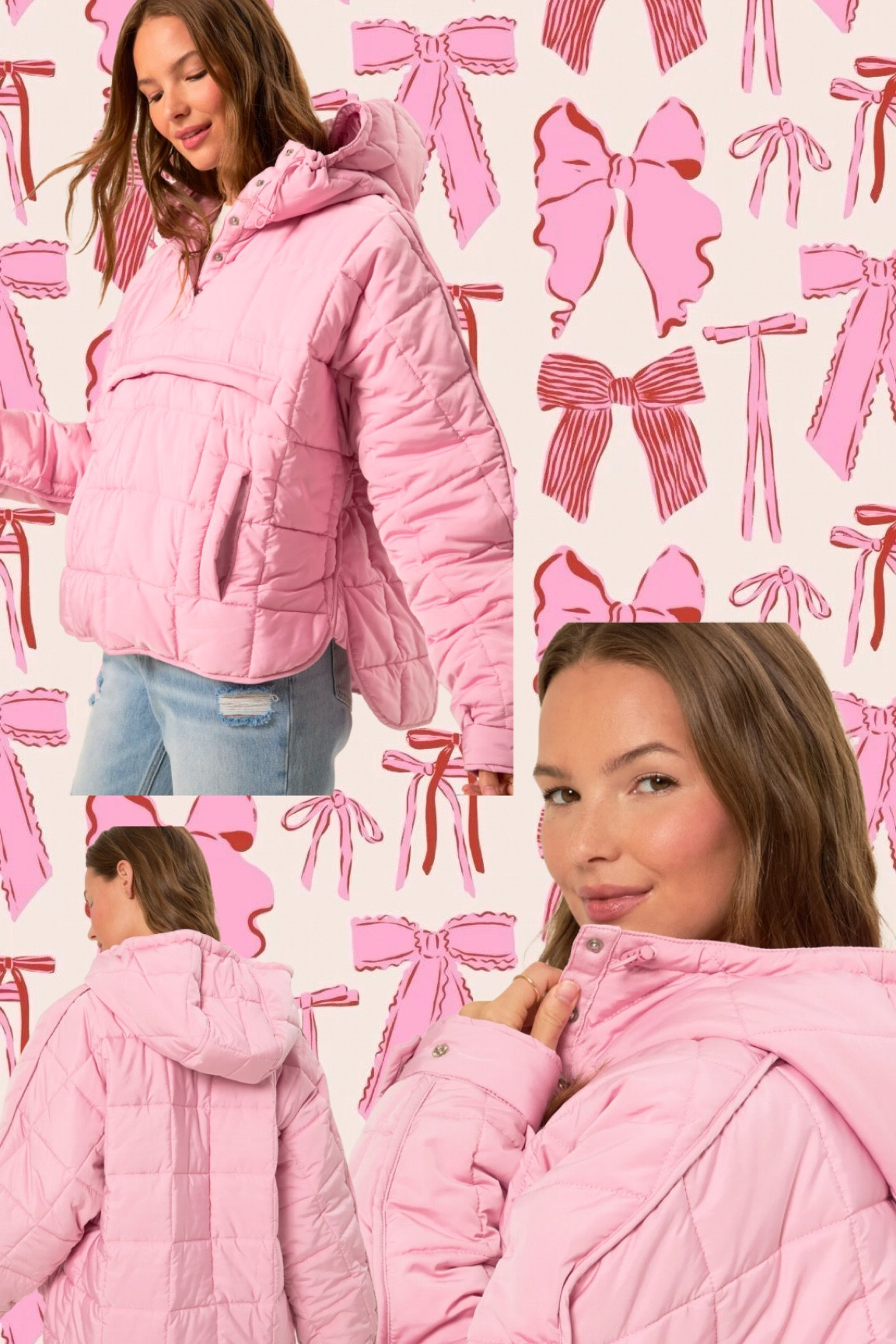 Oversized puffer jacket. I read this runs VERY large! Purchased and will update! 

#LTKHoliday 

#LTKSeasonal #LTKSaleAlert