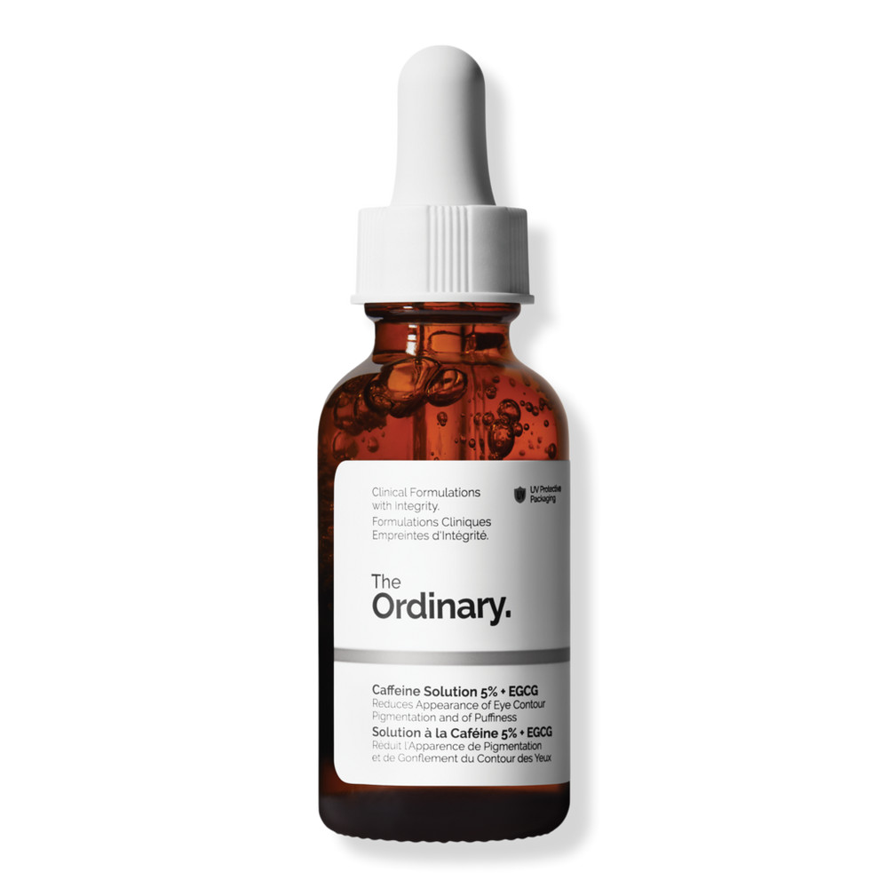 The Ordinary Caffeine Solution 5% + EGCG Depuffing Eye Serum for Dark Circles | Ulta