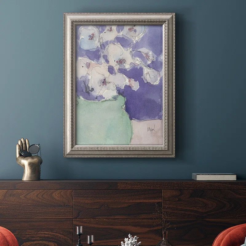 Floral Objects I - Picture Frame Print on Canvas | Wayfair North America