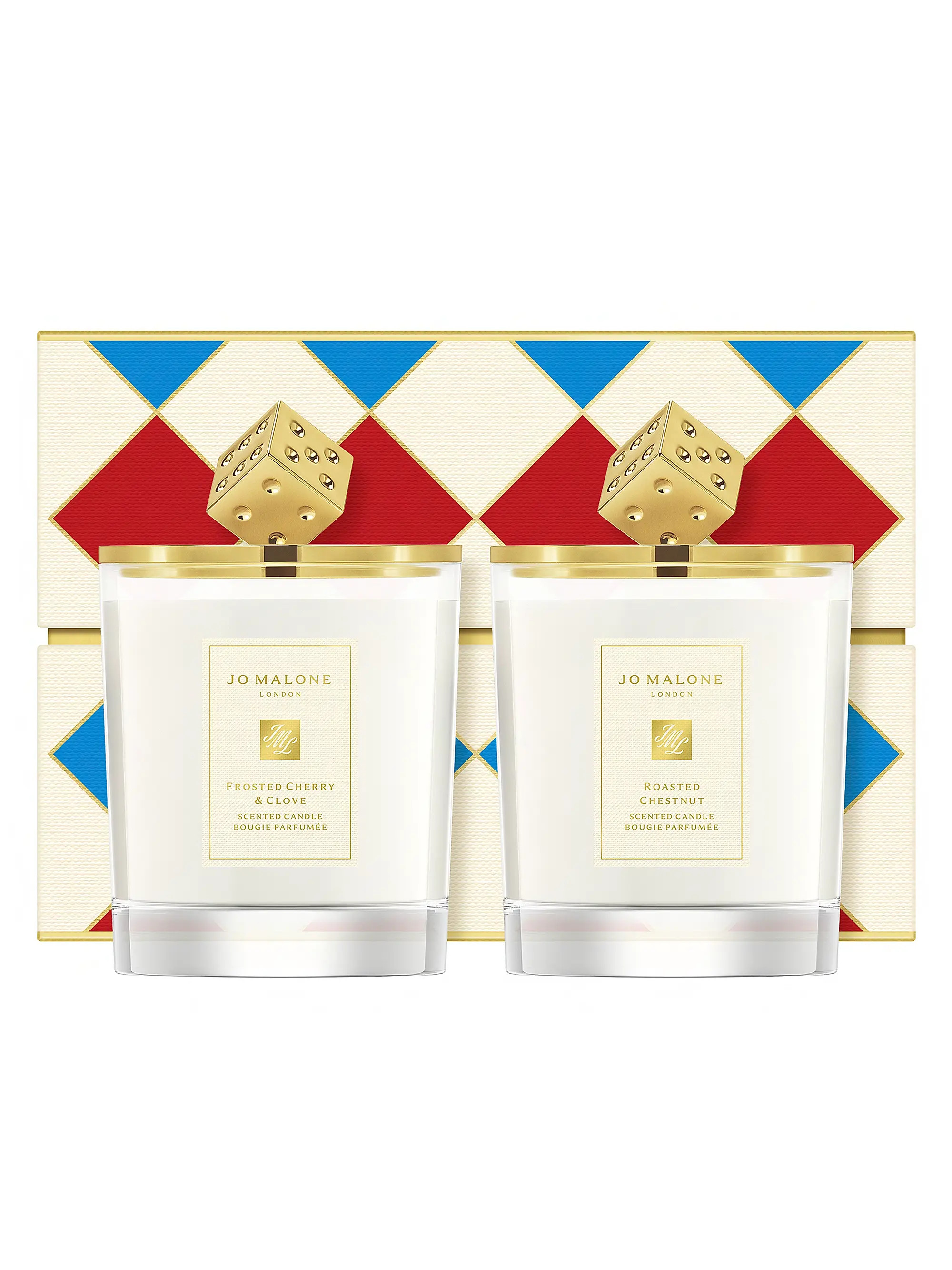 Decorated Candle Duo | Saks Fifth Avenue