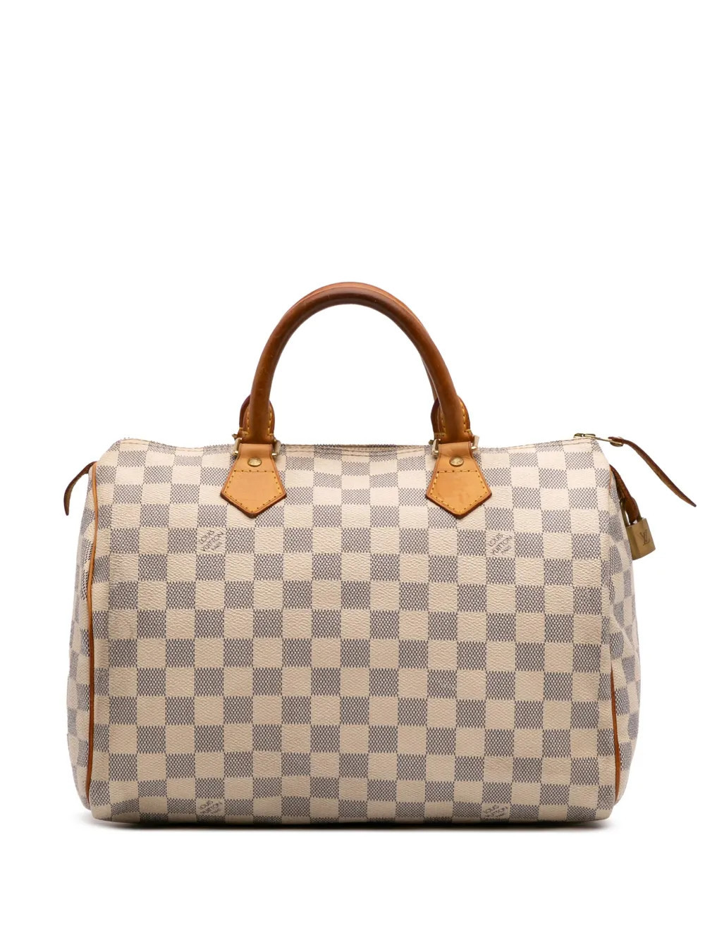 Louis Vuitton Pre-Owned 2009 Damier Azur Speedy 30 boston bag - Blue | Farfetch Global