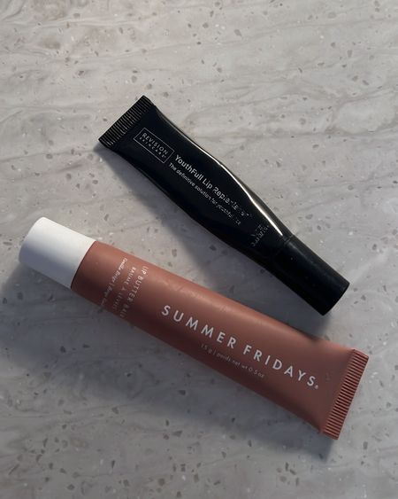 Every day lip products 

Revision youthful lip replenisher (it’s thick so a little goes a long way) 

Summer Fridays vanilla beige when I need a little color 

#LTKfindsunder100 #LTKfindsunder50 #LTKbeauty