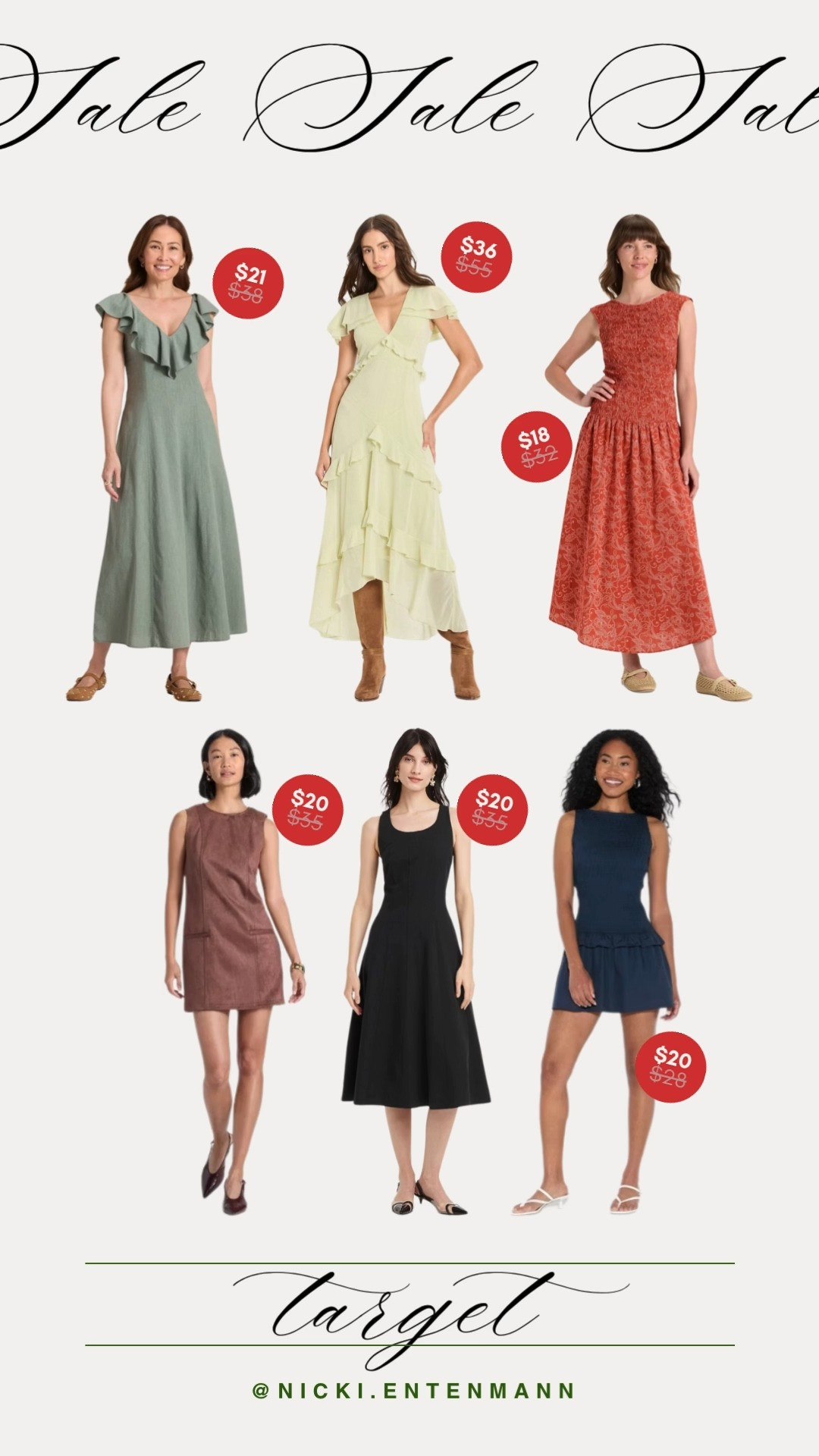 Chic comfort defines Target dresses on sale, bringing effortless style and confidence with looks made to inspire every day. #TargetStyle #DressSale #AffordableFashion #WardrobeUpdate #TrendyOutfits #OOTDInspo #SeasonalStyle #SmartShopping #EverydayFashion #StyleInspo 

 #LTKootd #LTKSaleAlert #LTKFindsUnder50