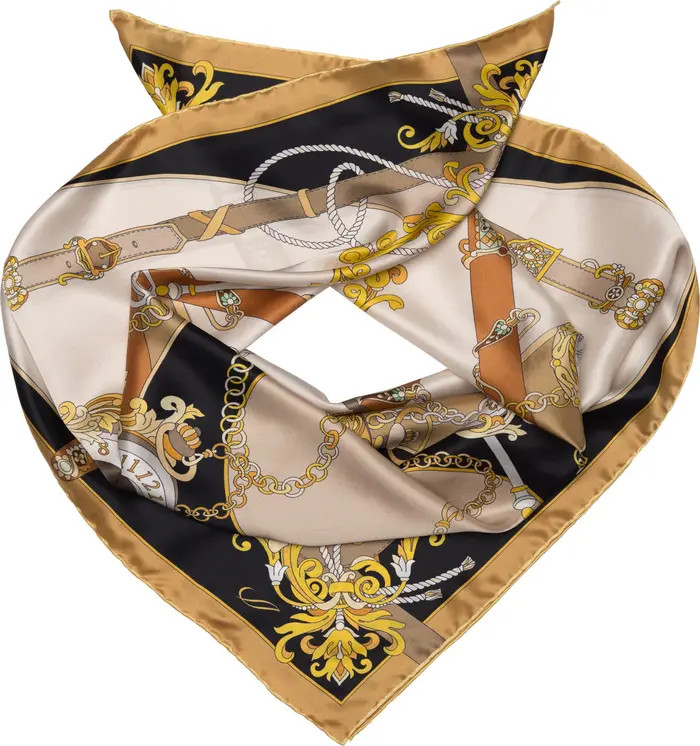 Moment in Time - Hand Rolled Silk Foulard for Women | Nordstrom