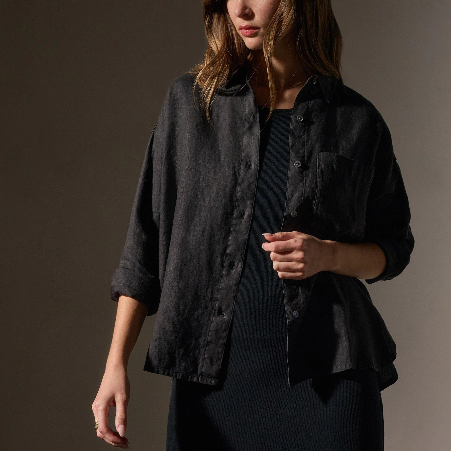 Linen Oversized Shirt | James Perse (US)