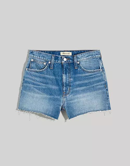 Relaxed Mid-Length Denim Shorts in Cranwood Wash | Madewell