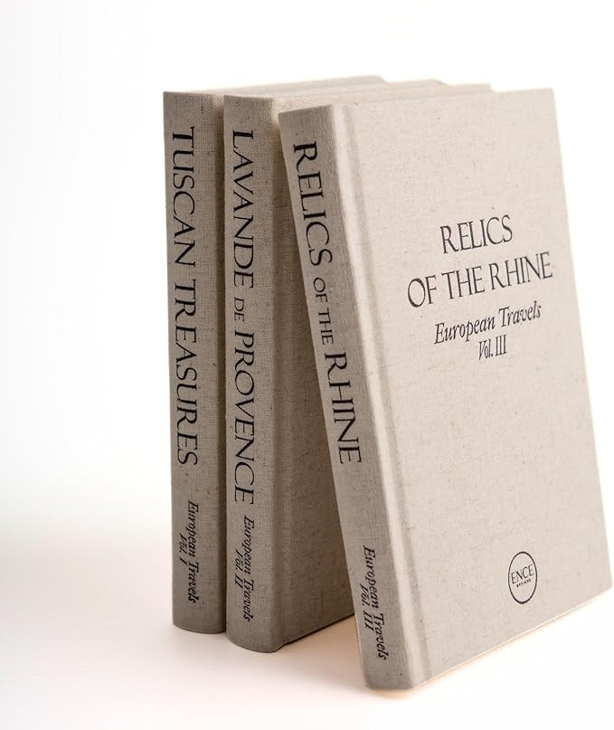 Decorative Books for Home Decor- Set of 3 Fake Books for Decoration- Travel Inspired Fake Book De... | Amazon (US)