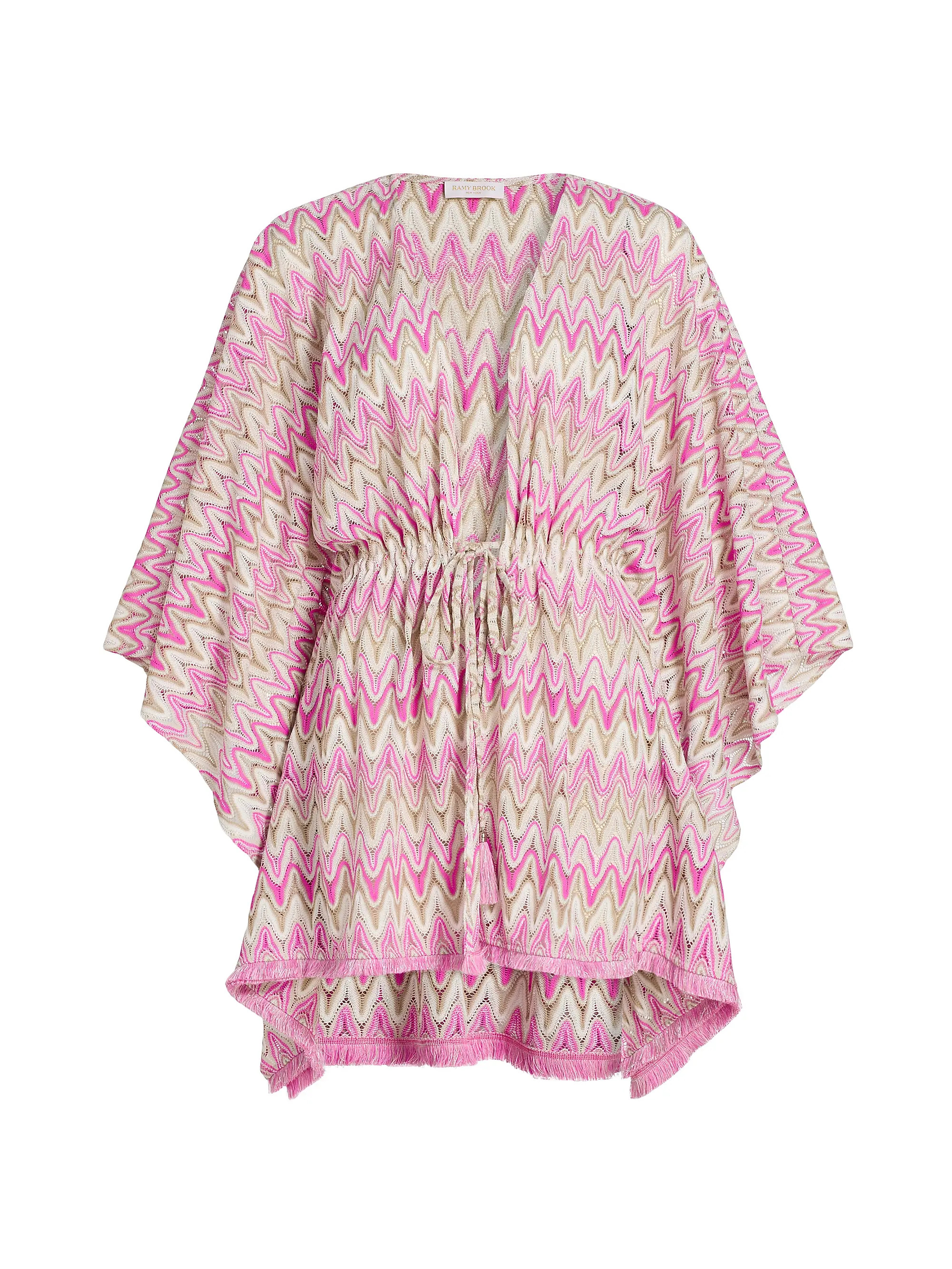 Ramy Brook Mckala Zigzag Cover-Up Dress | Saks Fifth Avenue | Saks Fifth Avenue