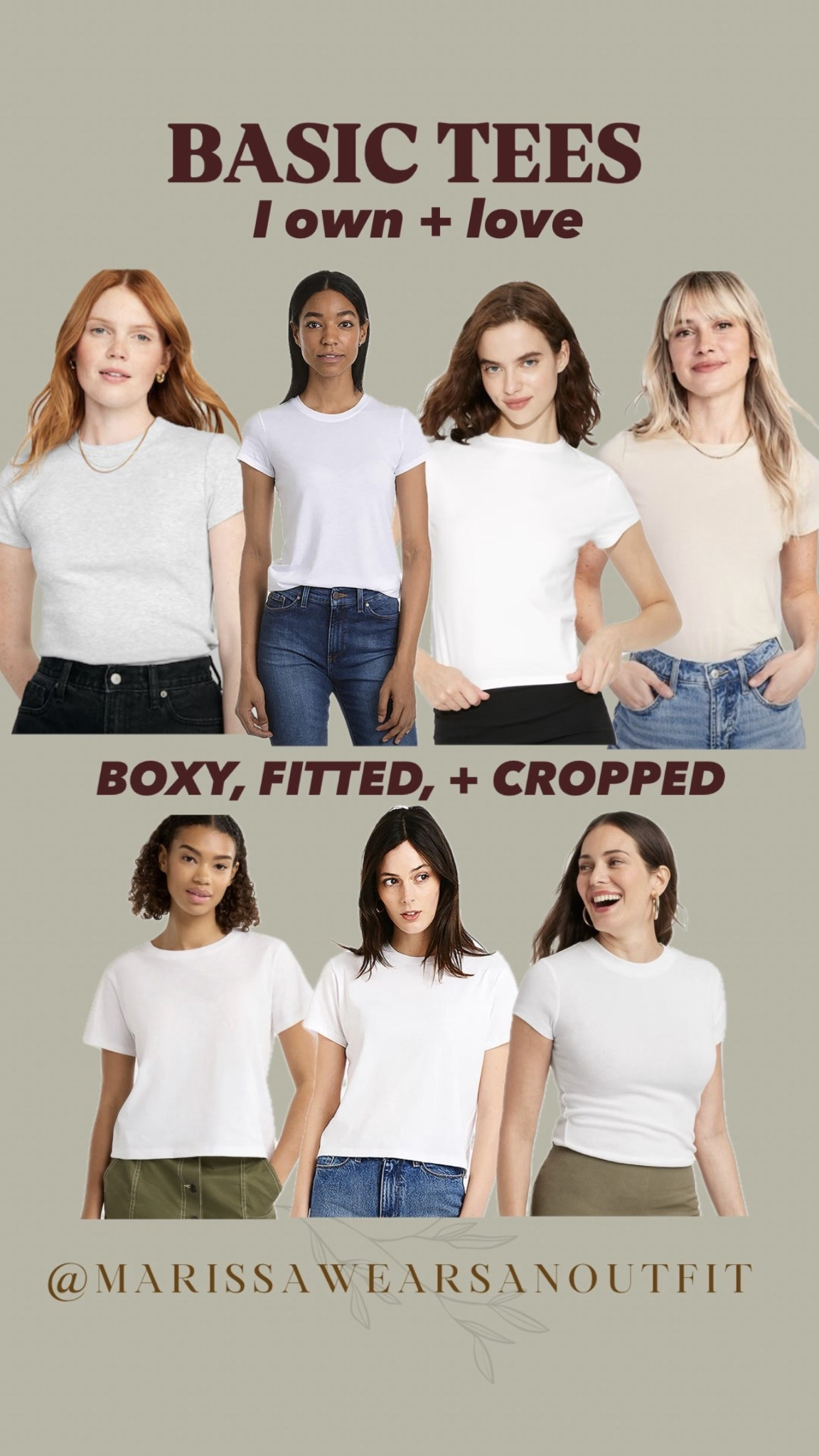 White, cream and grey! Basic tees are a building block of all good outfits🤍

#LTKFindsUnder50 #LTKPetite #LTKgrwm