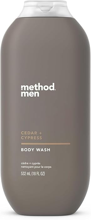 Method Men Body Wash, Cedar + Cypress, Paraben and Phthalate Free, 18 fl oz (Pack of 1) | Amazon (US)