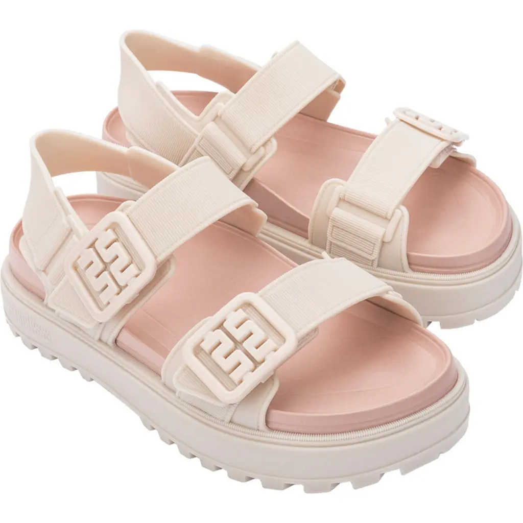 Melissa Towny Sandal in Beige/Pink at Nordstrom Rack, Size 10 | Nordstrom Rack