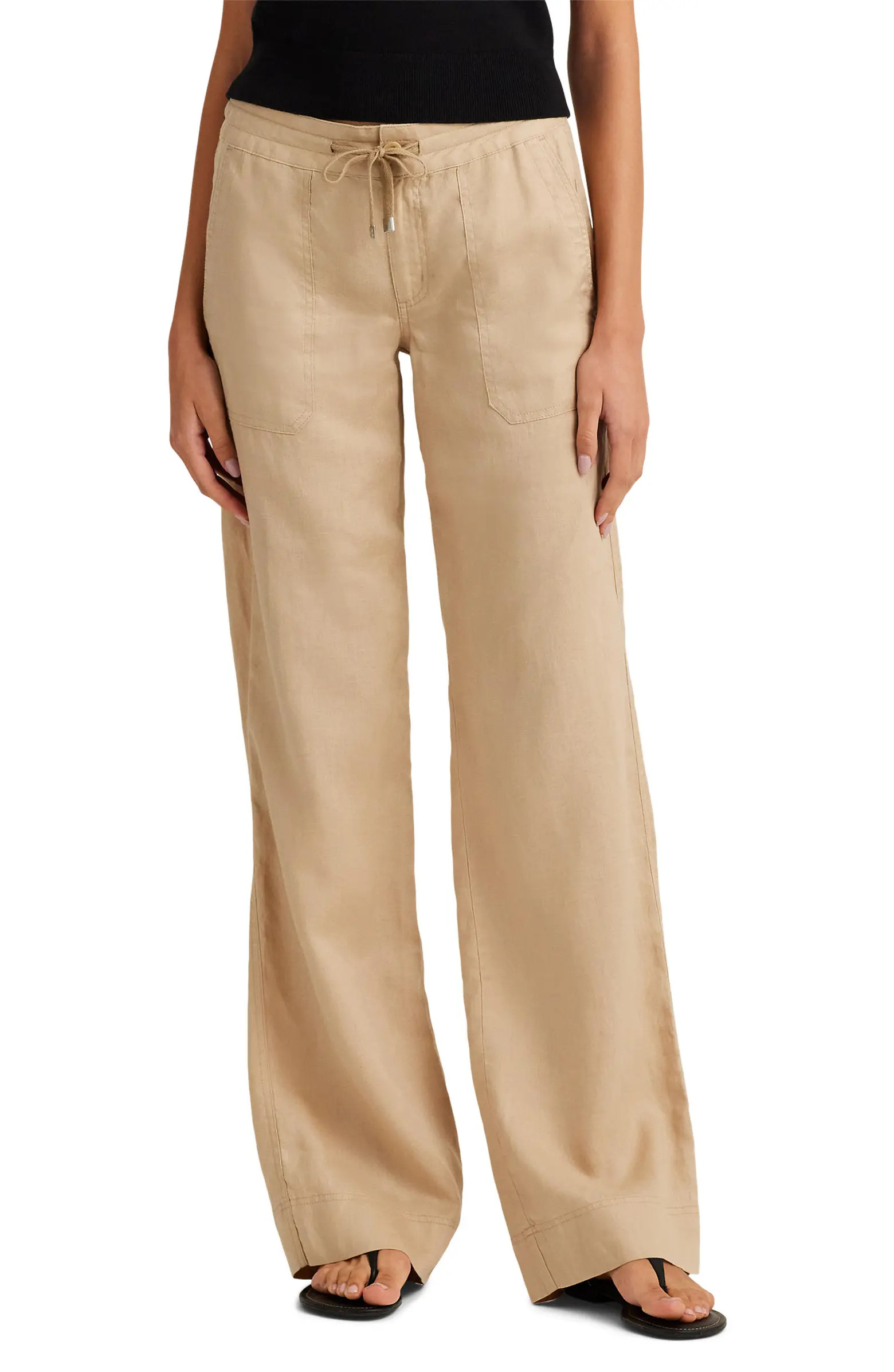 Wide Leg Linen Pants | Nordstrom