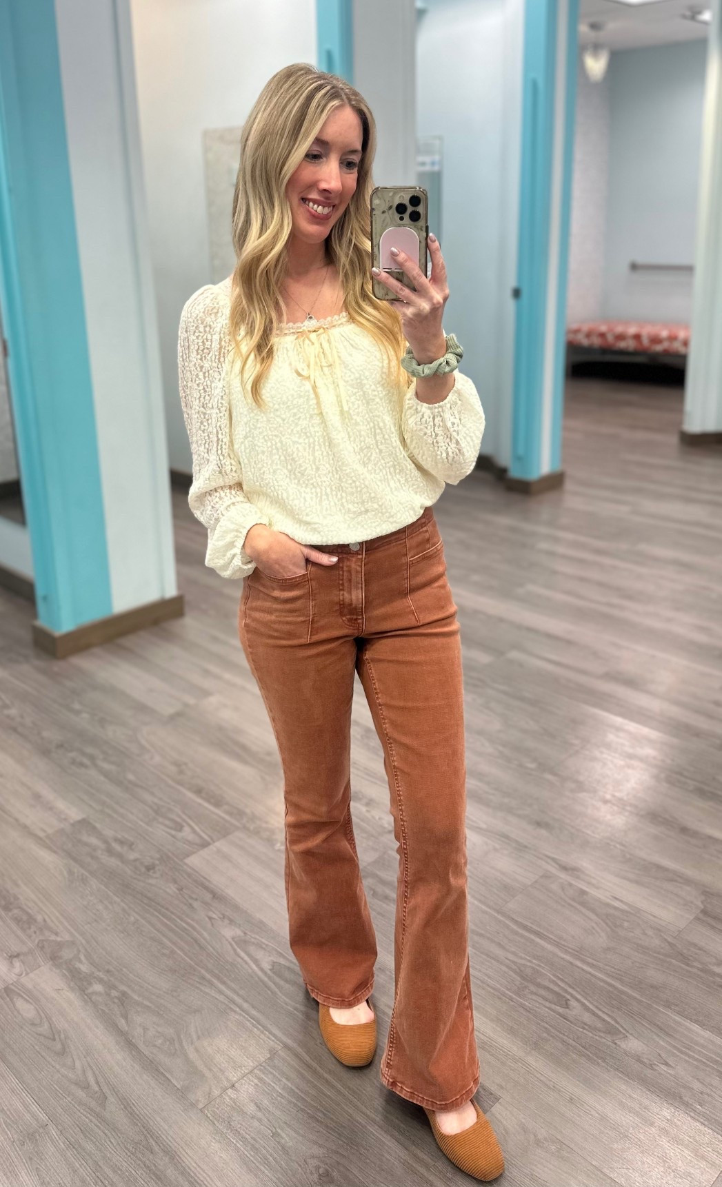 Pants are a couple years old but this new lacey blouse is brand new 😍

#LTKFindsUnder50 #LTKStyleTip