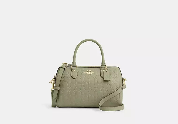 Rowan Satchel Bag In Signature Leather | Coach (CA)