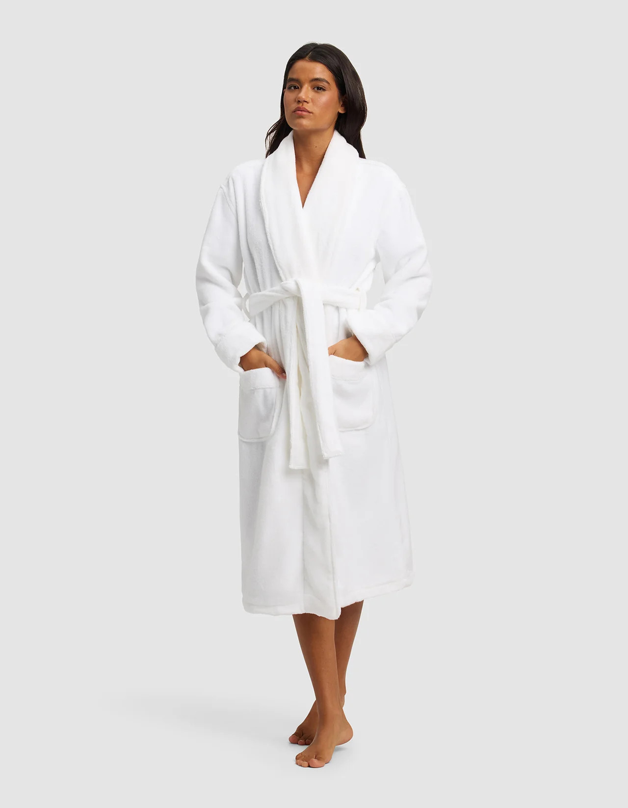 Ribbed Terry Bath Robe | Cozy Earth