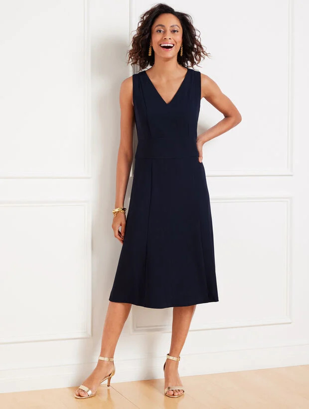 Easy Travel Fit & Flare Dress | Talbots