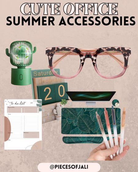 Green office accessories for Summer 

#LTKSaleAlert #LTKGiftGuide #LTKSeasonal