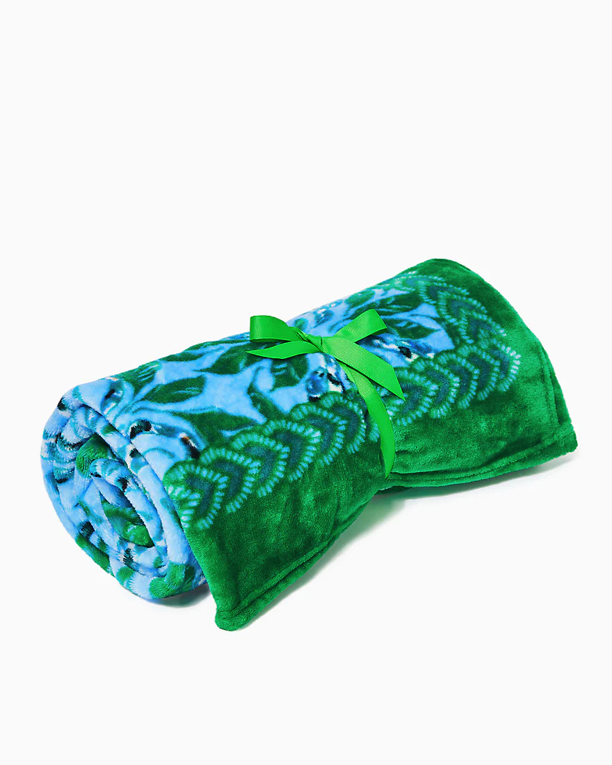 Paradise Engineered Blanket | Splash of Pink - A Lilly Pulitzer Store