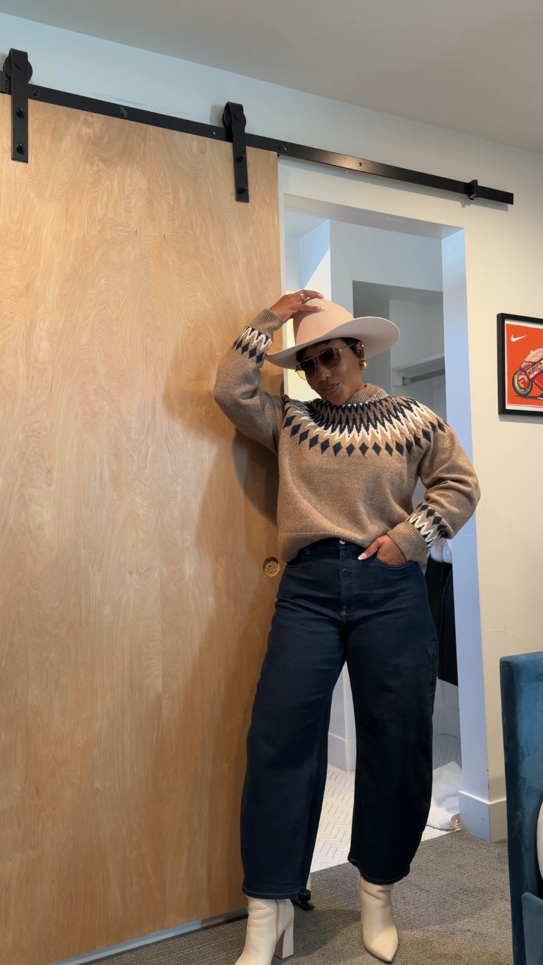 Fair isle sweater outfit 

Winter sweater outfit
Colorado outfit inspiration
Western wear chic outfit 

#LTKootd #LTKOver40 #LTKSeasonal