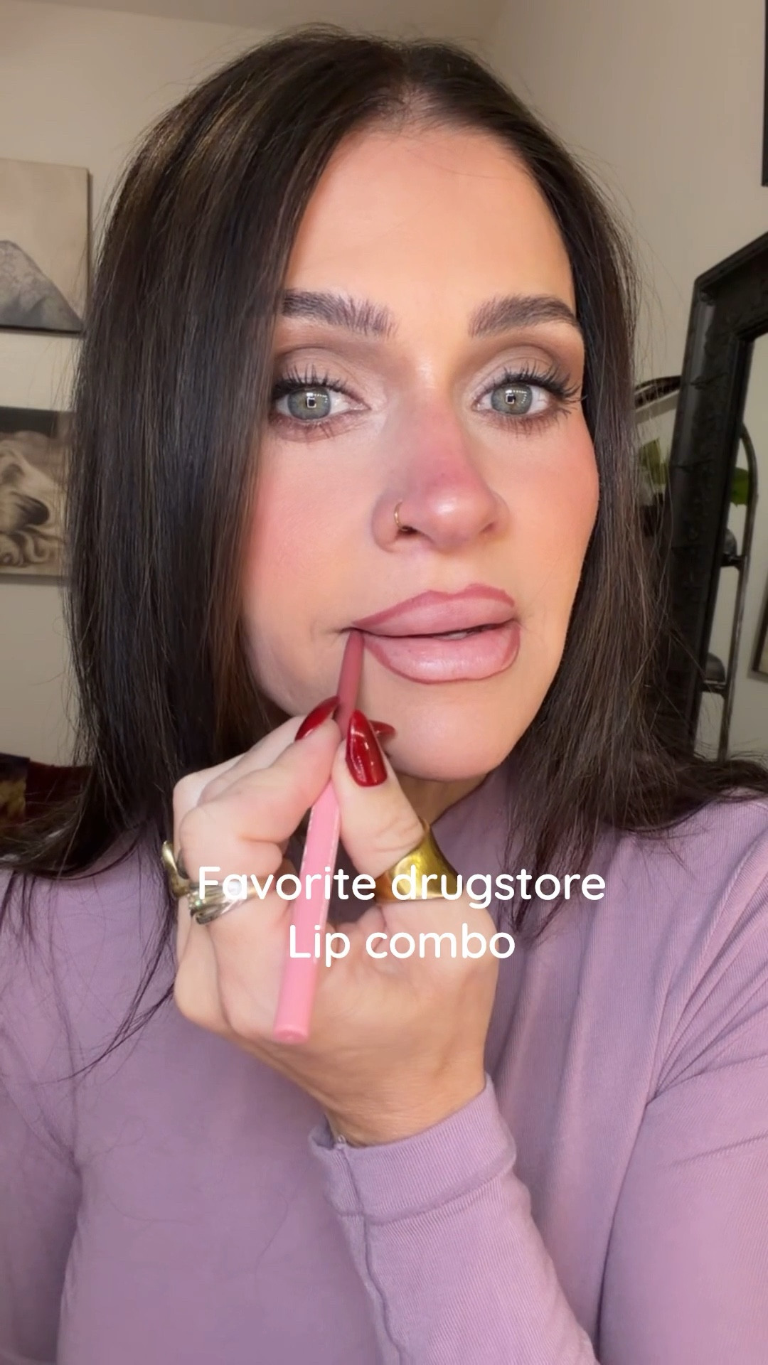 This lip combo is so pretty. And under $20 for both. The vinyl lipstick lasts all day and doesn’t dry me out at all. 
.
.
#lipstick
#lipcombo
#drugstoremakeup


#LTKBeauty #LTKgrwm