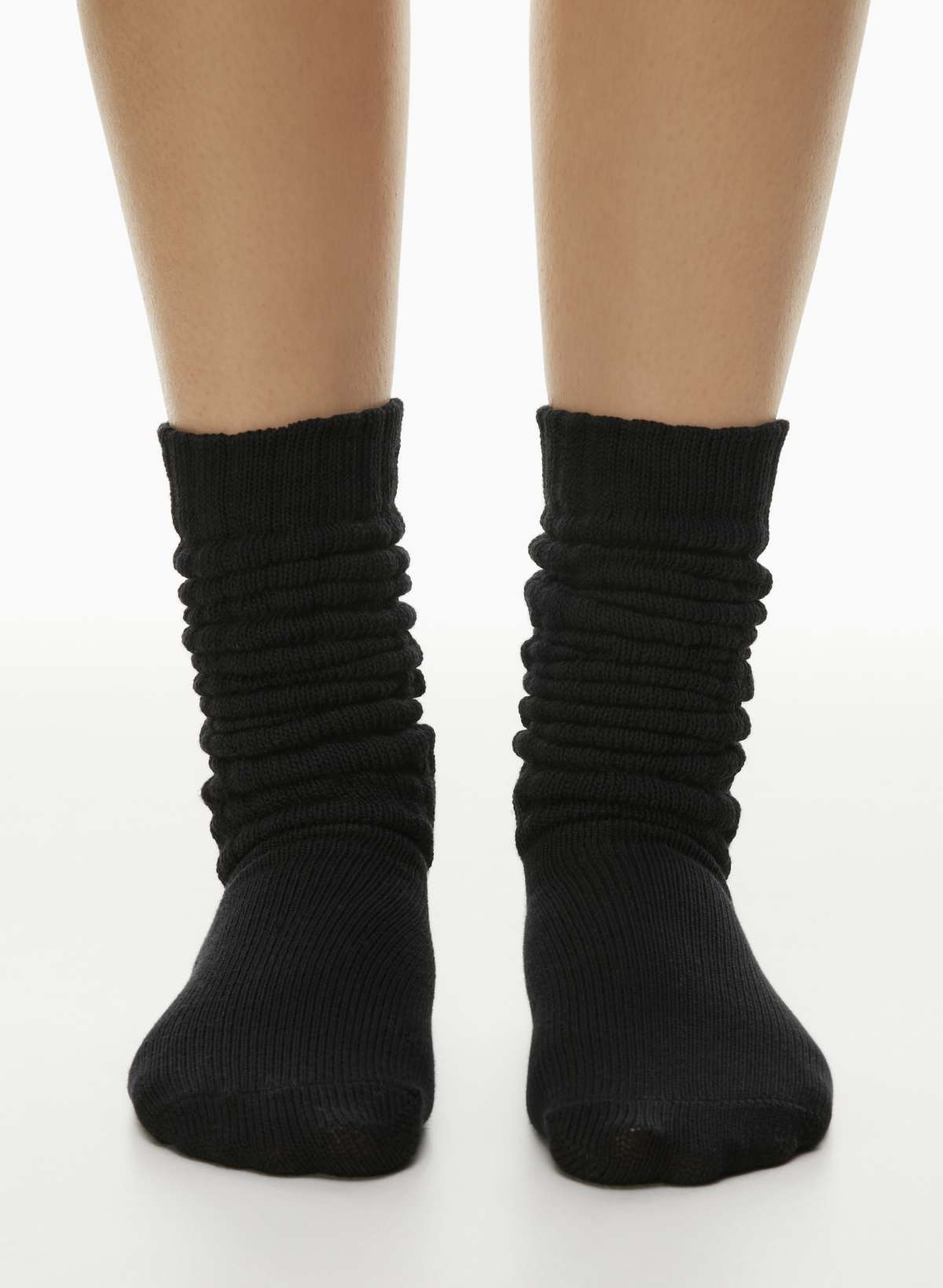 Tna Best-Ever Slouchy Crew Socks 3-Pack in Black | XS/Small | Cotton/Nylon/Polyester | Aritzia