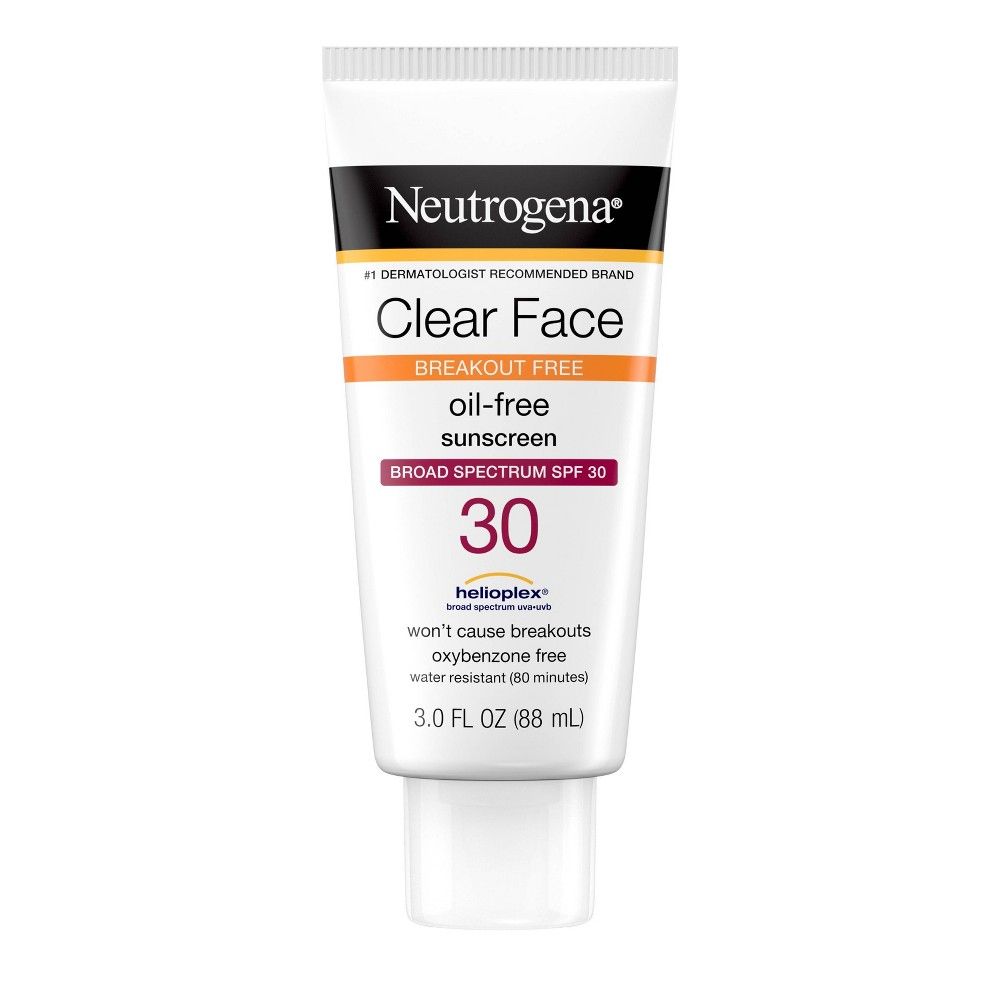 Neutrogena Clear Face Liquid Sunscreen Lotion - SPF 30 - 3 fl oz | Target
