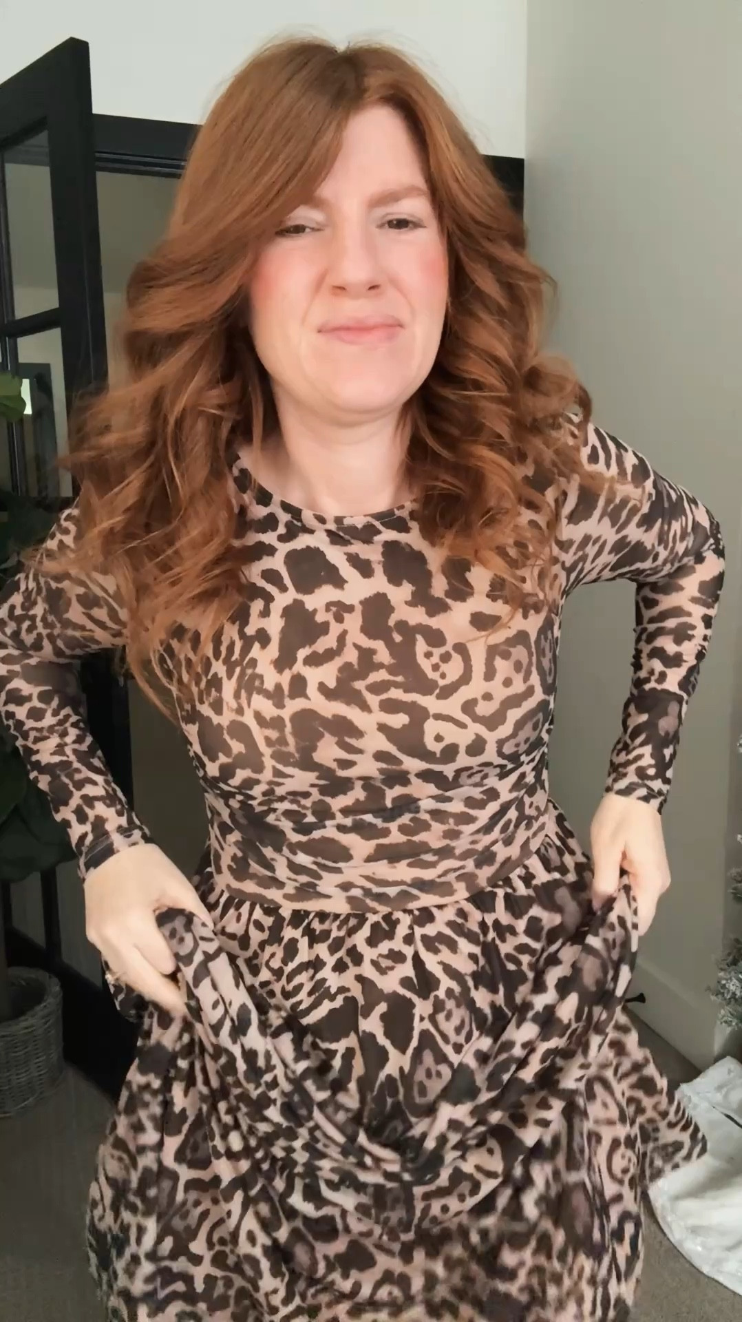 Leopard print dress from Amazon size small. 

#LTKWorkwear #LTKFindsUnder50 #LTKootd