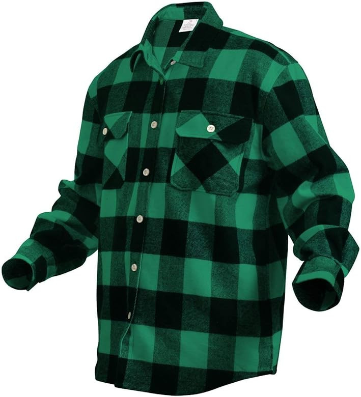 Rothco Extra Heavyweight Buffalo Plaid Flannel Shirts | Amazon (US)