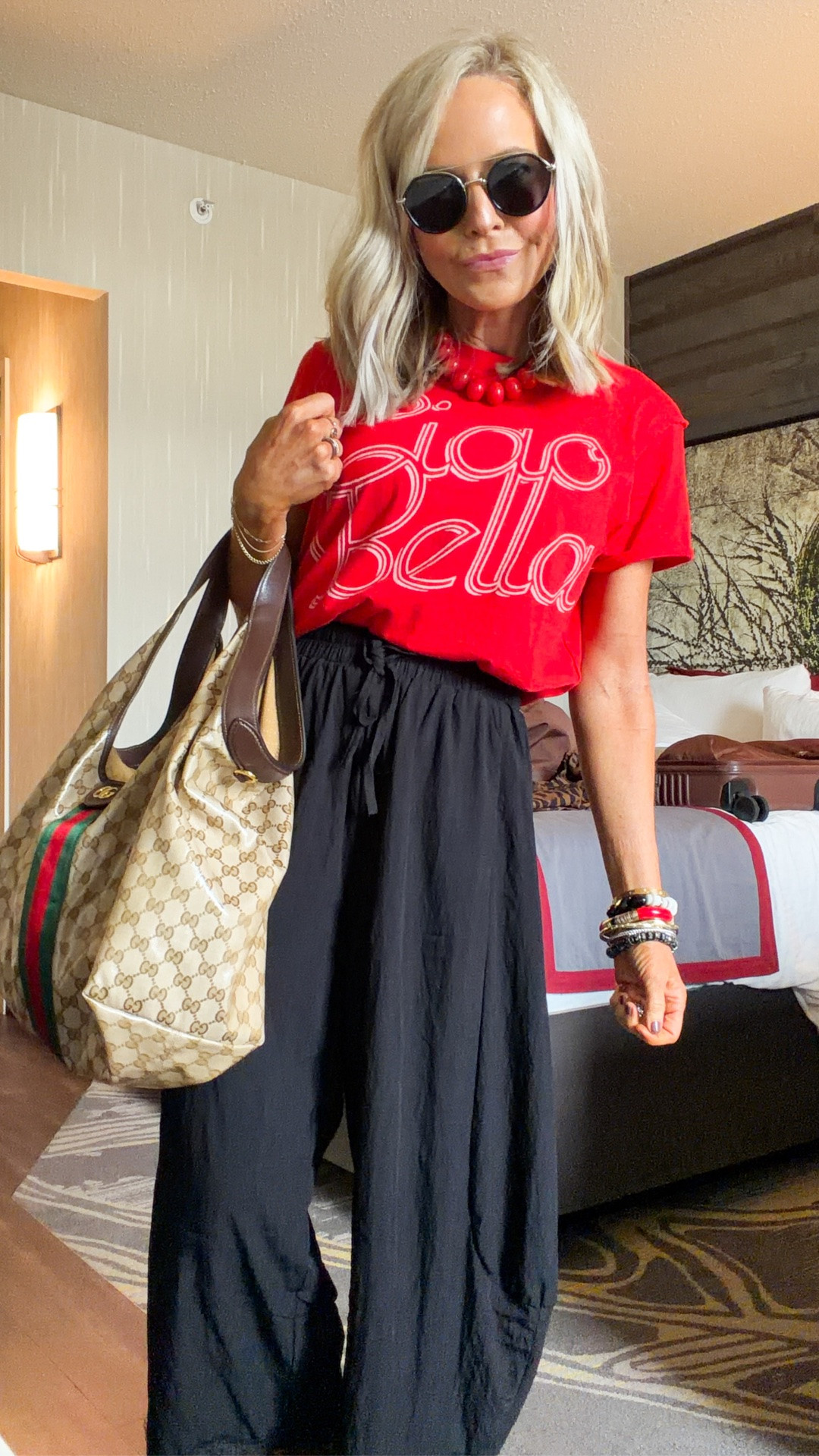 comfy mom style! wearing XS in @Anthropologie tshirt and XS in @amazon pants!

#LTKdayinmylife #LTKgrwm #LTKmomlife