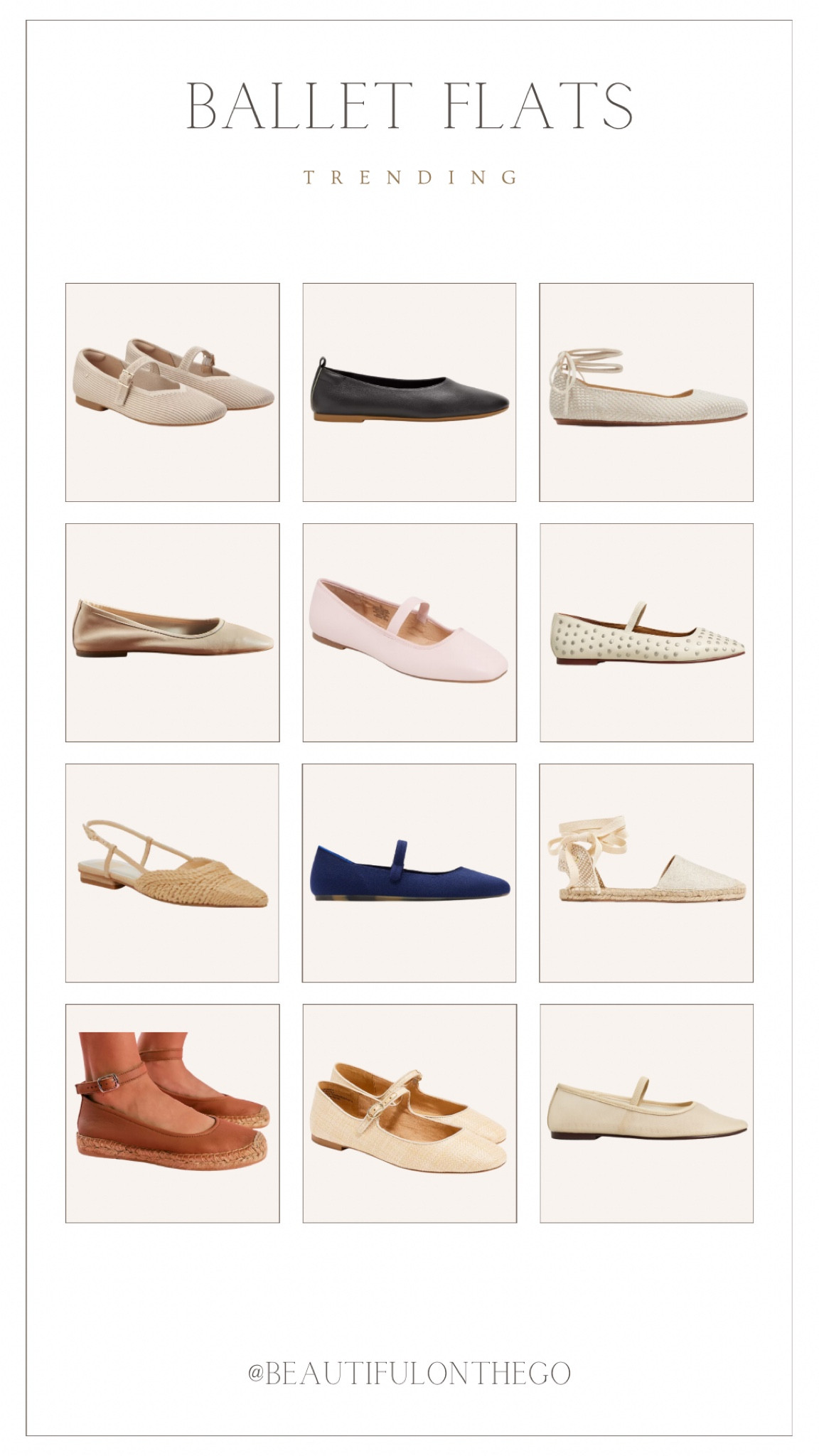 Ballet flats that are trending, spring and summer flats. 

#Balletflats
#Madewell
#DSW
#FreePeople
#Anthropologie
#J.Crew
#MaryJanes
#Rothy’s
#VivaiaOfficial
 

#LTKWorkwear #LTKStyleTip #LTKShoeCrush