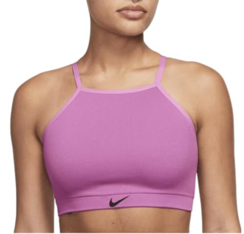 Nike Women's Indy Seamless Ribbed Light-Support Non-Padded Sports Bra Medium | Amazon (US)