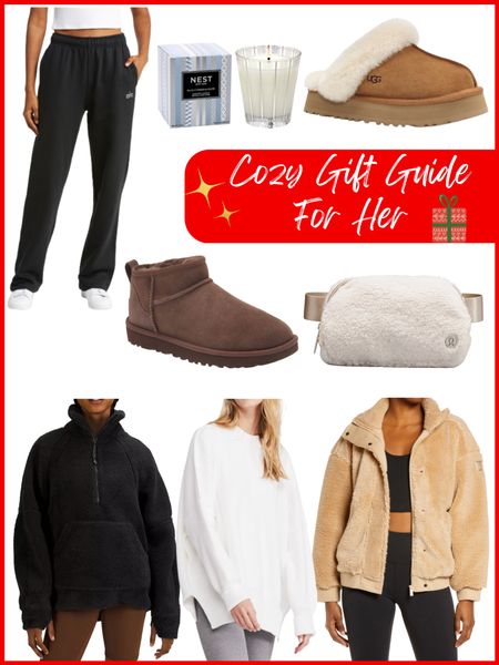 Holiday gift guide, cozy gifts for her, gifts for her 

#LTKunder100 #LTKSeasonal #LTKHoliday