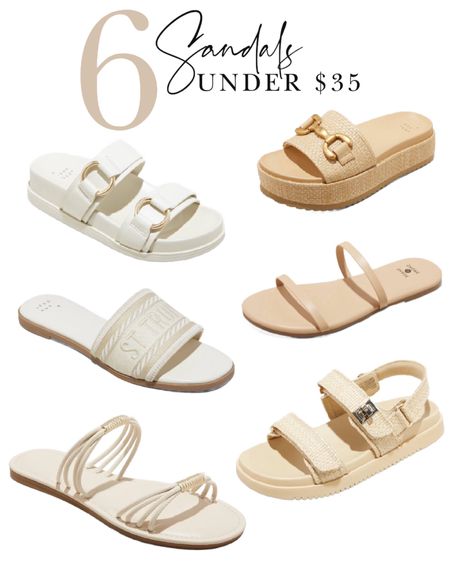 6 neutral spring sandals under $35 that will be your closet staples this season.

#springshoes #sandals #whitesandals #rattansandals #slides #springoutfit


#LTKworkwear #LTKfindsunder50 #LTKSeasonal