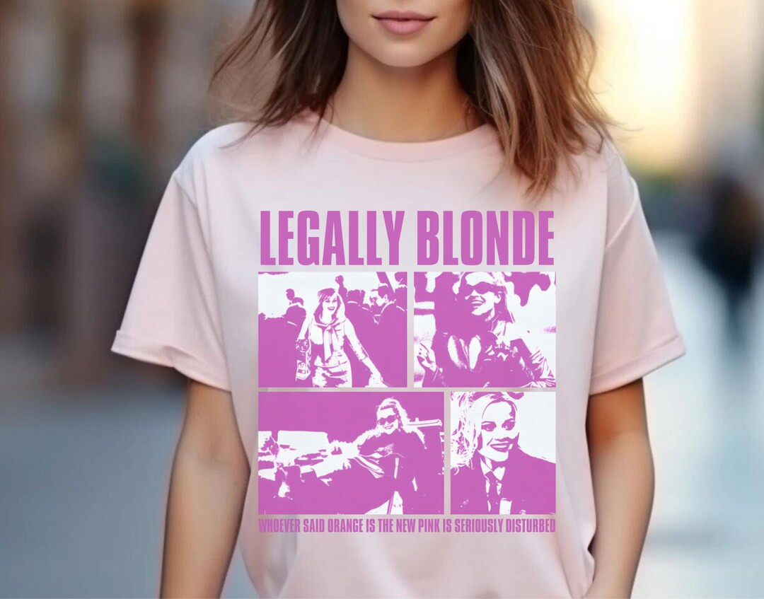 Legally Blonde T-shirt - Etsy | Etsy (US)