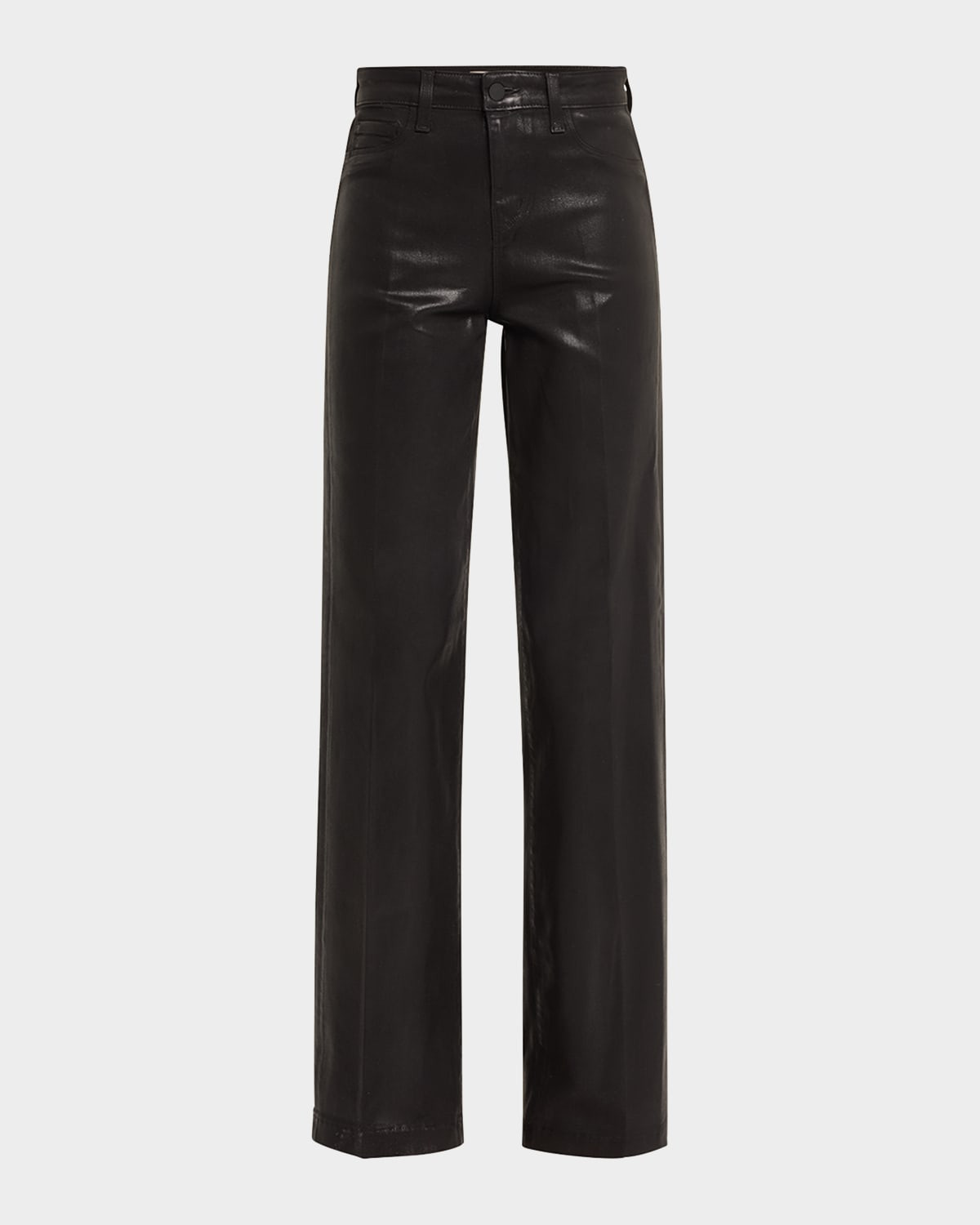 Clayton Coated Wide-Leg Jeans | Neiman Marcus